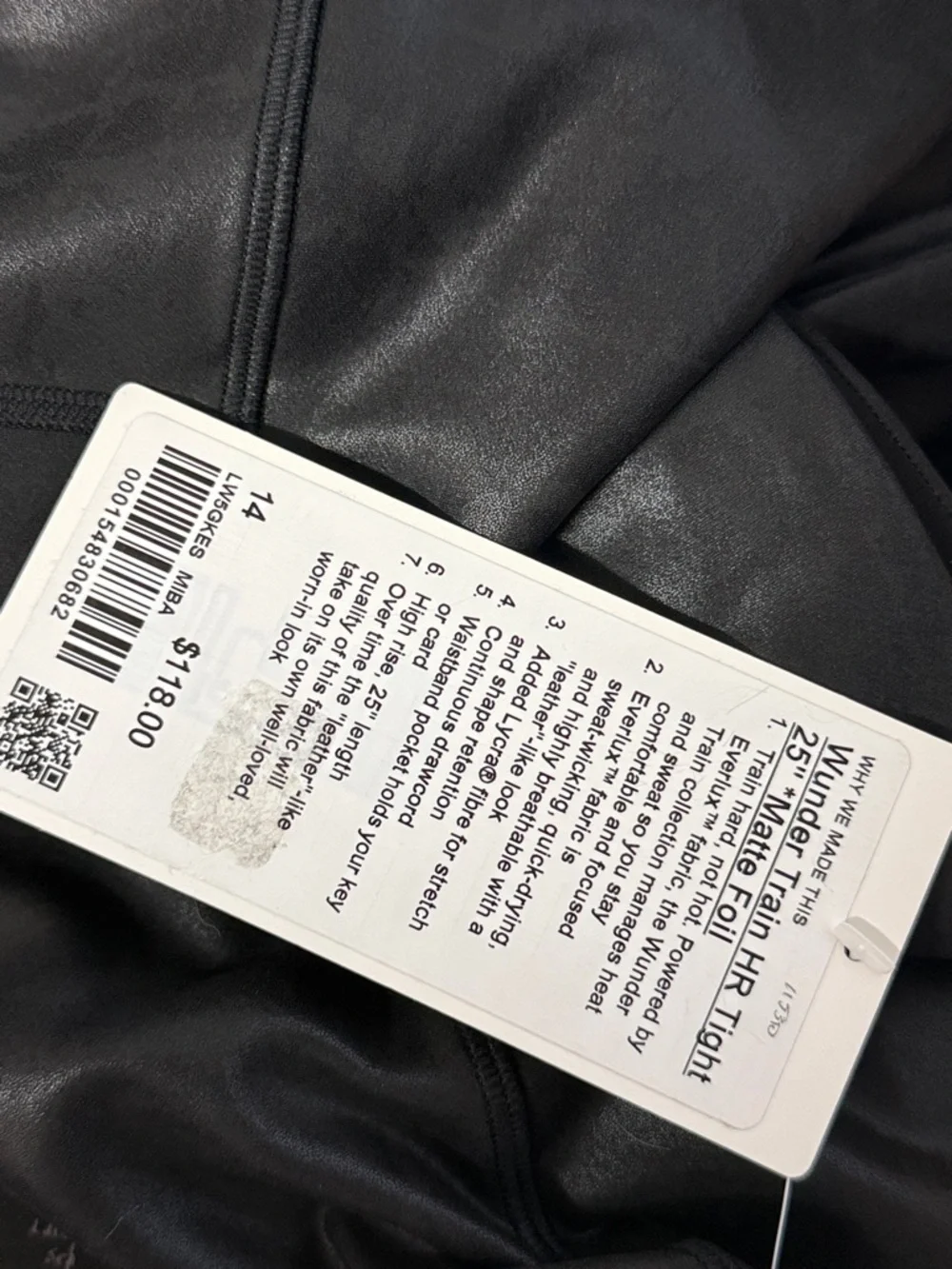 Lululemon Wunder Train High-Rise Tight 25